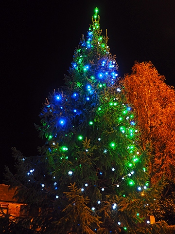 Littleborough Christmas tree