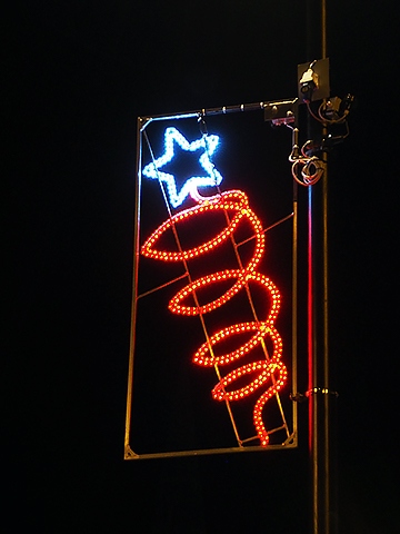 Littleborough Christmas lights