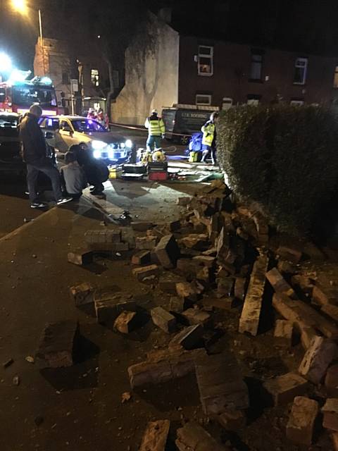 Call for bollards to be installed after car crashes into front gardens on Sandy Lane