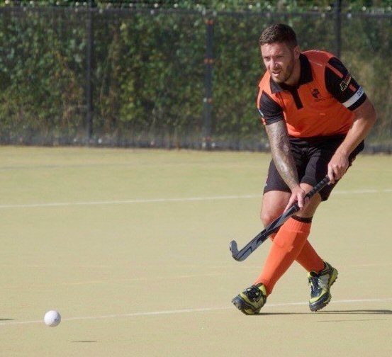 Goal scorer and Man of the Match Michael Waddicor - Rochdale Men’s Firsts 1 V 3 Didsbury Northern Men’s Thirds