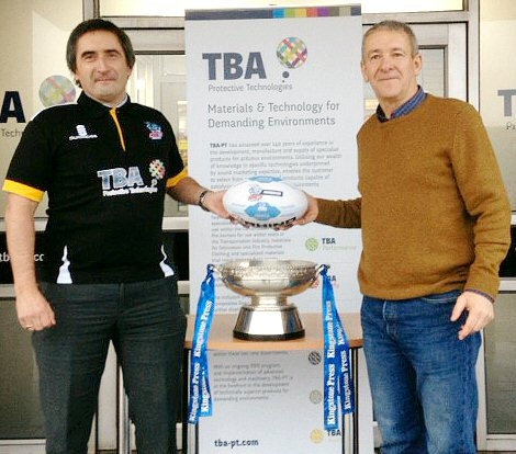 TBA General Manager, Mark Lineker with Hornets Foundation Trustee, Niel Wood