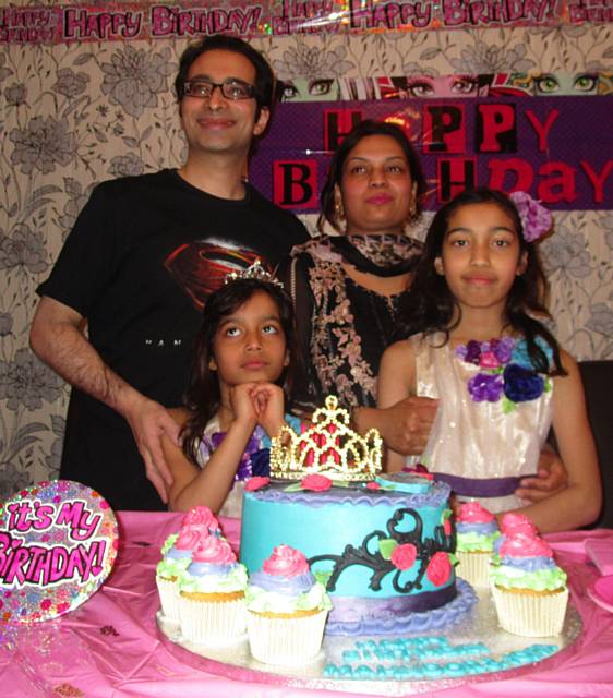 Mahnoor Imran celebrates her 7th birthday