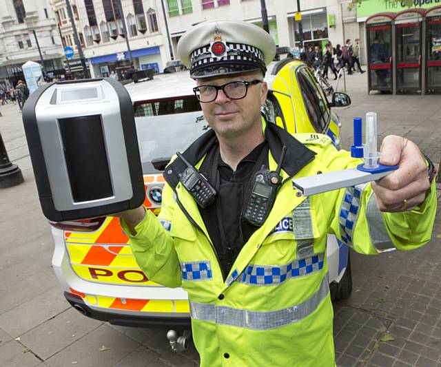 Police launch festive drink and drug drive crackdown