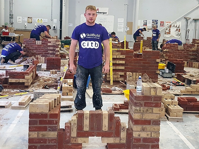 Liam Whalley crowned the Junior Skill Build champion