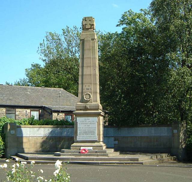 Battles of the Somme remembered - Littleborough Cenotaph