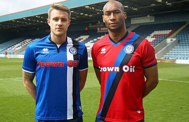 The new home and away kits