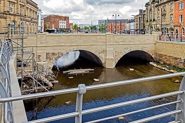 River Roch re-opening project in Rochdale town centre
