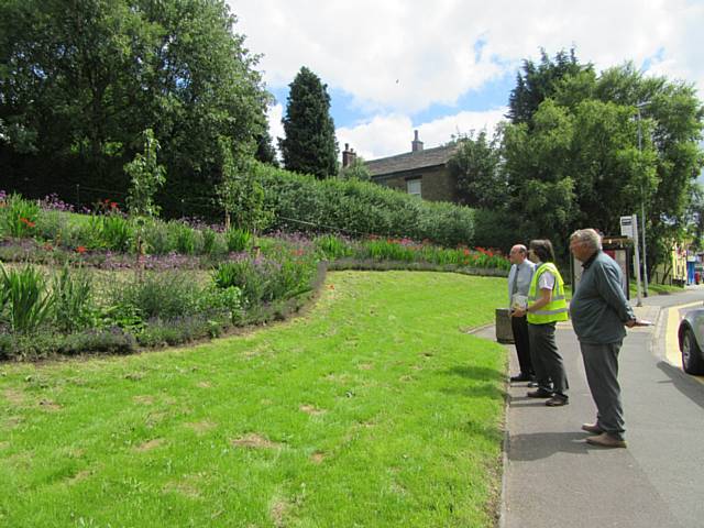 Heywood visited by the RHS as part of their North West in Bloom competition