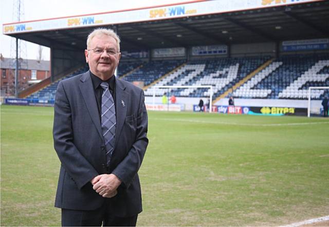 Chris Dunphy celebrated 10 years as Chairman of Rochdale AFC this week