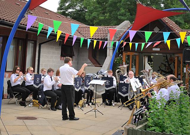 Littleborough Band at Springhill Hospice Summer Serenade