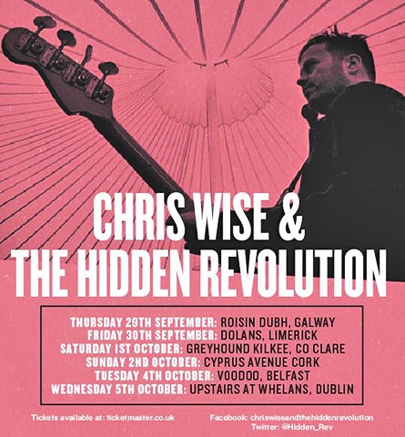 Chris Wise and The Hidden Revolution tour dates