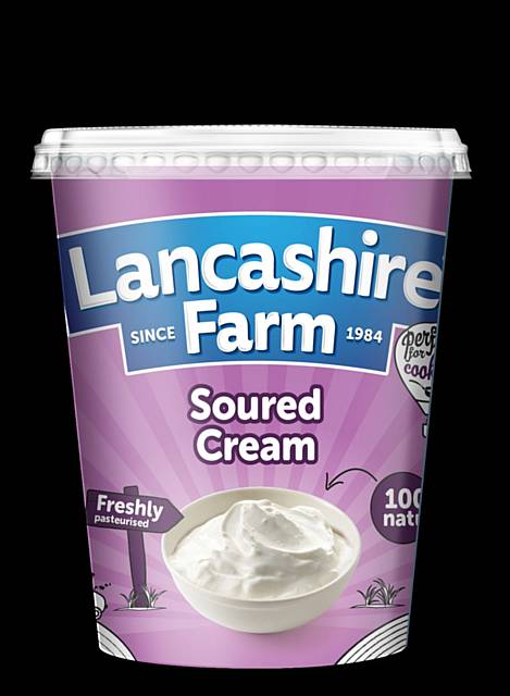 Lancashire Farm Dairies Supreme Champion in the dairy category for its soured cream product