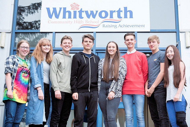 Whitworth High School GCSE students