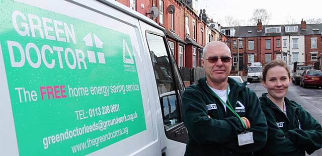 Charity ‘Green Doctors’ prescribe ways to help local households save energy and money