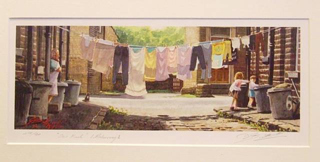 Watercolour paintings by the local artist Geoff Butterworth - 3rd Prize a Limited Edition Print
