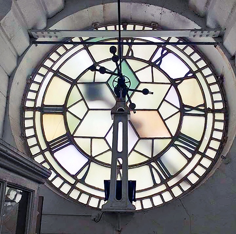 Rochdale Town Hall clock