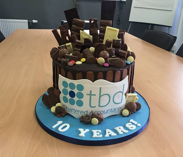 TBD celebrate 10 years with colleagues and friends 