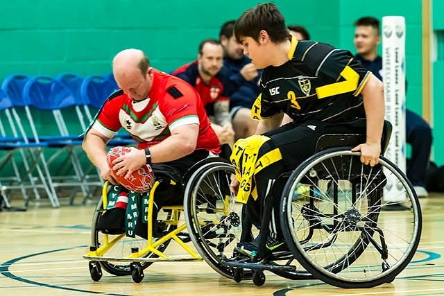 Wheelchair Rugby Four Nations Tournament<br /> Wales v Exiles