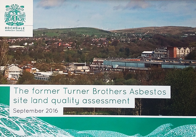 Turner Brothers Asbestos site land quality assessment brochure