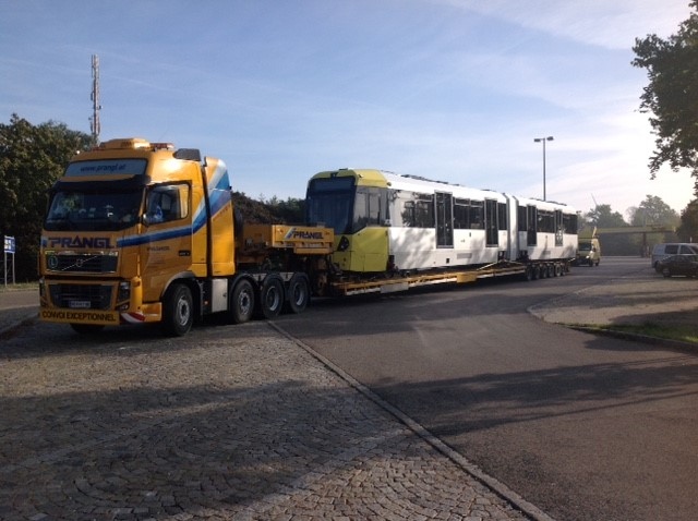 Metrolink’s 120th tram, Bombardier, has embarked on its European journey to Manchester to complete the fleet
