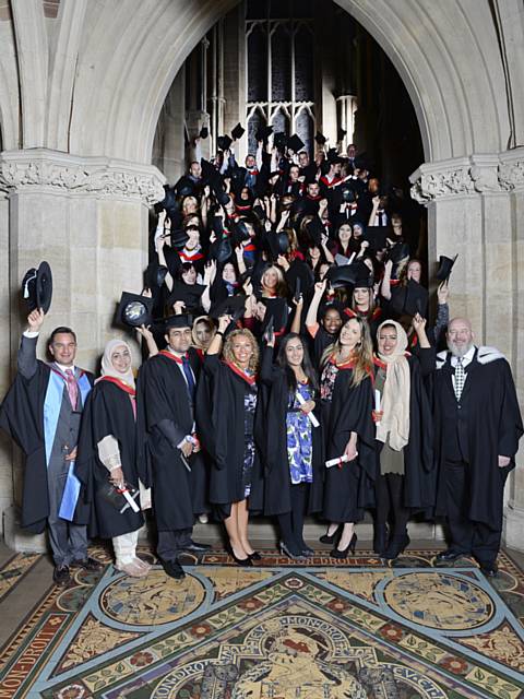 Hopwood Hall College Higher Education students graduate in style