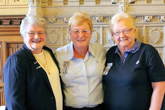 Pauline Whitehead, Lynn Smith and Ellen Hendry