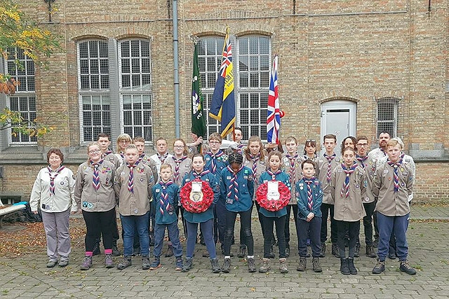 1st Middleton St Leonard's Scout and Explorers in Ypres