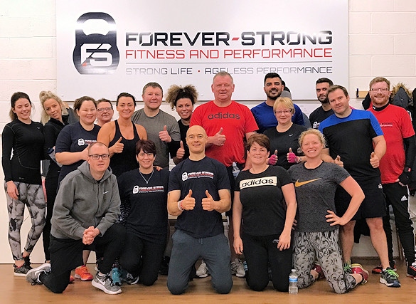 Members at Forever-Strong Fitness and Performance Centre