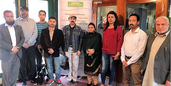 Consulate General of Pakistan staff with community members and councillors