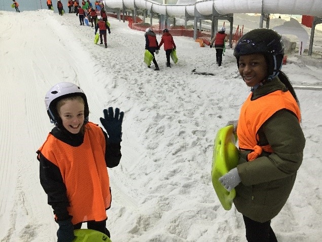 Years 7/8/9 at the Chill Factore