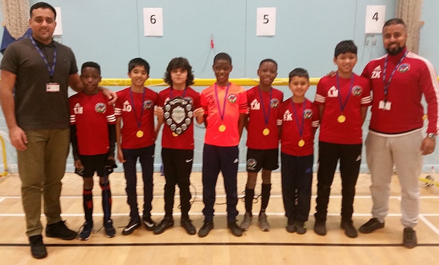 Heybrook - Rochdale Primary School five-a-side football champions