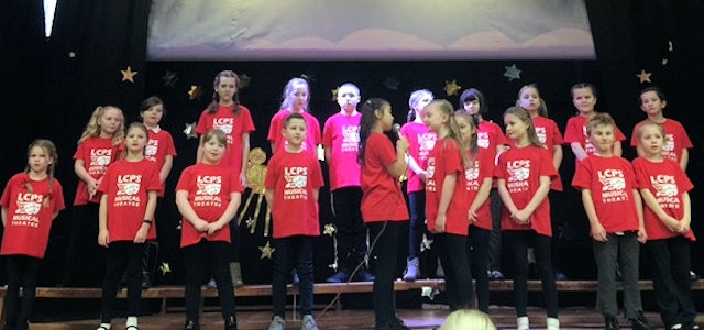 Littleborough Community Primary School musical theatre group