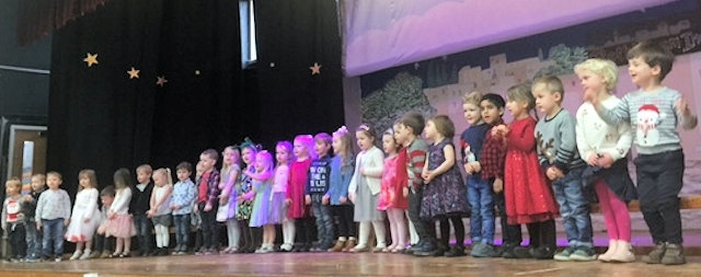 Littleborough Community Primary School Nursery Christmas concert