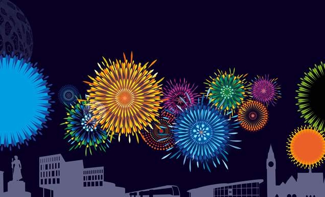 There will be two firework displays on New Year's Eve in Rochdale town centre