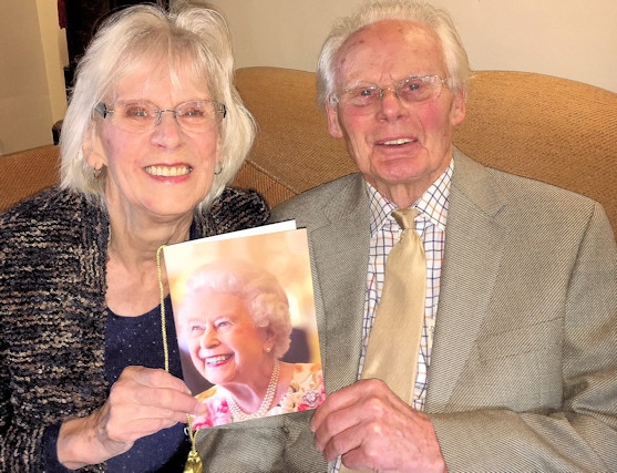 George and Audrey Howarth are celebrating 60 years of marriage on 7 December