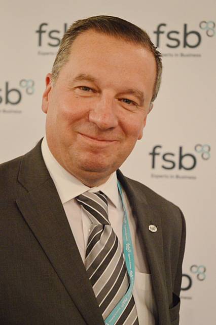 FSB Regional Chairman for Manchester, Simon Edmondson