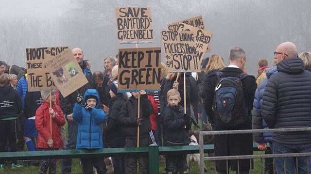 'Save Bamford' green belt ramble