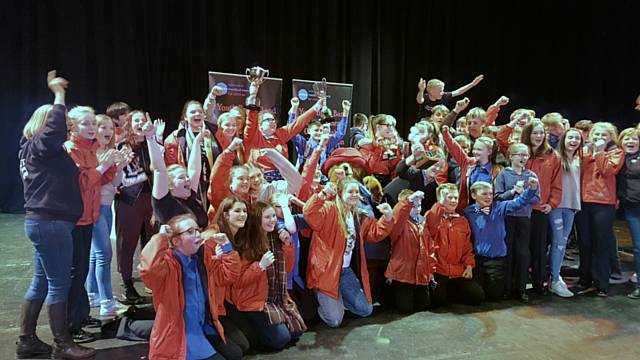 Wardle Academy Youth Band are the Entertainment Champions of Great Britain