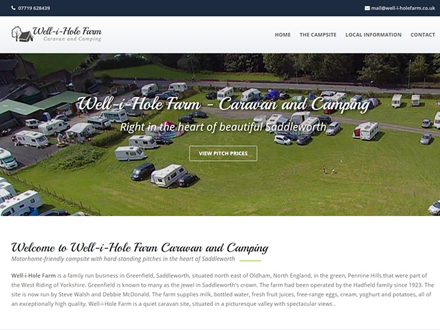 Well-i-Hole Farm website