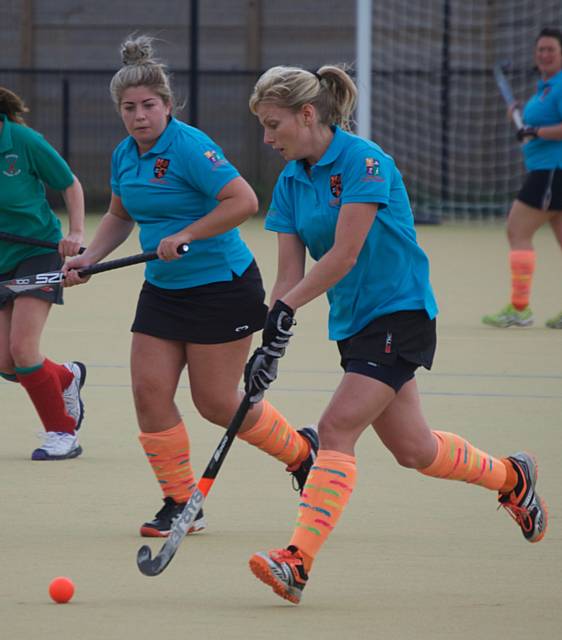 Becky Knowles and Roisin Pickering - Rochdale Ladies Hockey