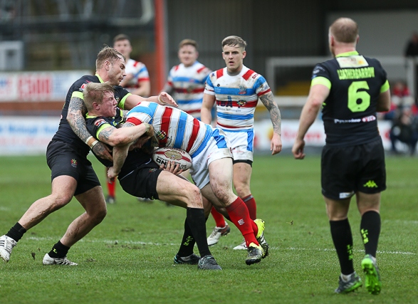 Rochdale Hornets and Oldham Roughyeds played out a draw in March