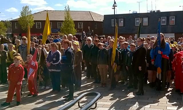 Middleton Scout and Guide Associations St George’s Day Procession 2017