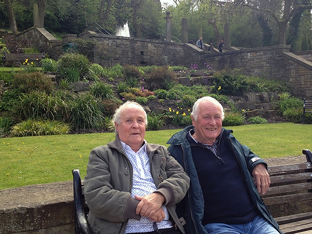 Ron Loversidge and Philip Edmends reunited in Rochdale
