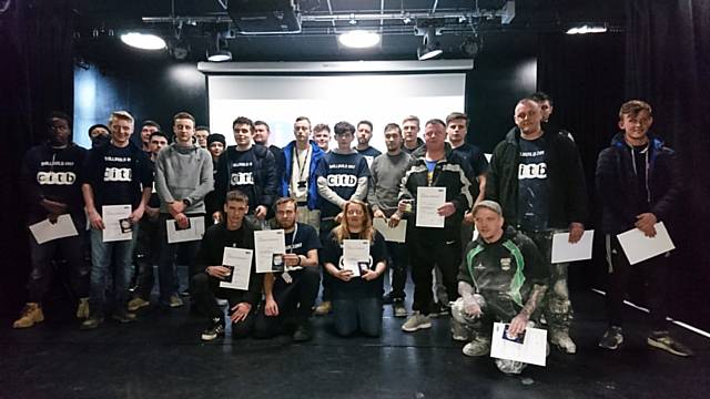 Students who battled it out at the North West regional heat of SkillBuild 2017
