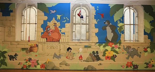 Jungle Book Mural at Wardle Scout HQ