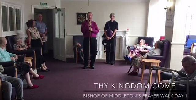 The Bishop of Middleton's visit to the borough