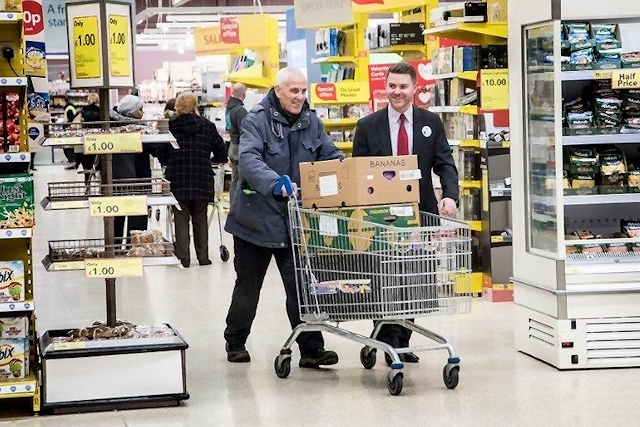 Tesco’s Community Food Connection scheme is run in partnership with food redistribution charity FareShare