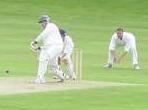 Middleton Cricket 2nd team action shot