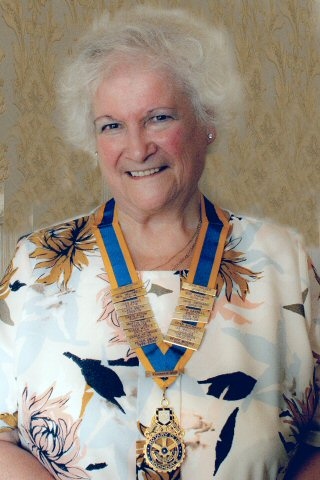 New Rochdale Rotary President Ann Stott