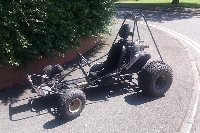 Officers in Middleton seized this dune buggy on Sunday